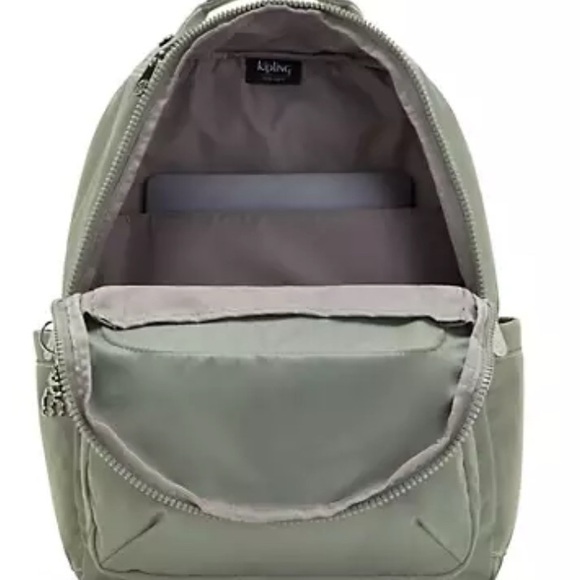 Kipling Stylish Green Backpack - Picture 4 of 9